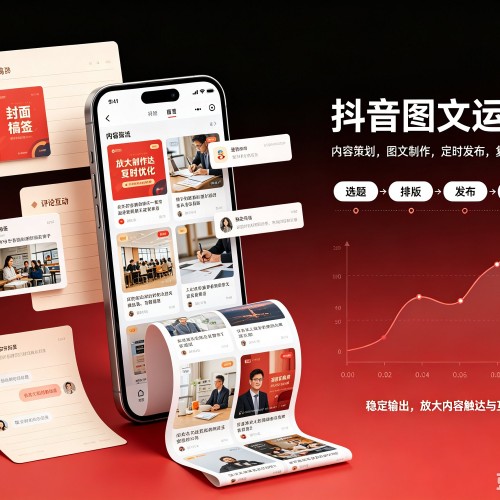 尖山抖音图文代运营服务